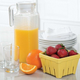Ceramic Fruit Stand Berry Baskets let you wash and serve your berries in one container, no additional prep needed.